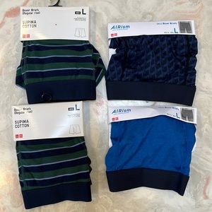 Brand new mens boxer briefs, size L